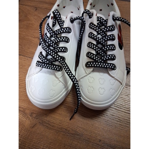 Disney Minnie Mouse Womens Size 8.5 Ground Up Low Top Court Sneakers Shoes - Picture 6 of 8